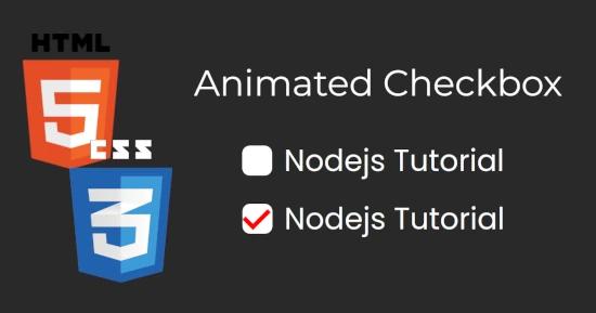 Animated Checkbox for CSS