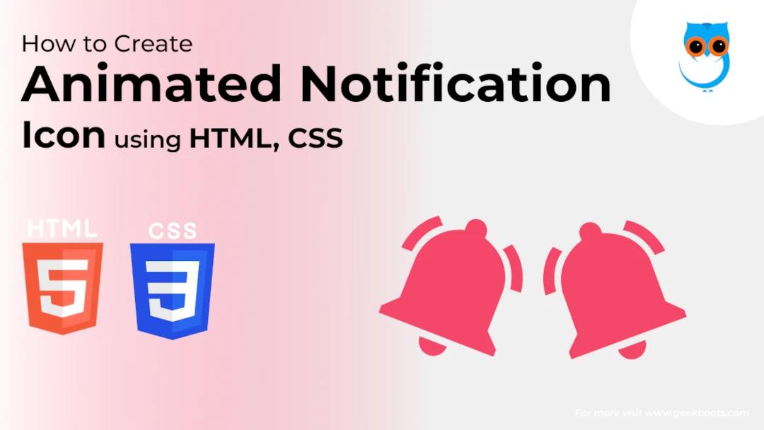 Animated Bell Notification Icon