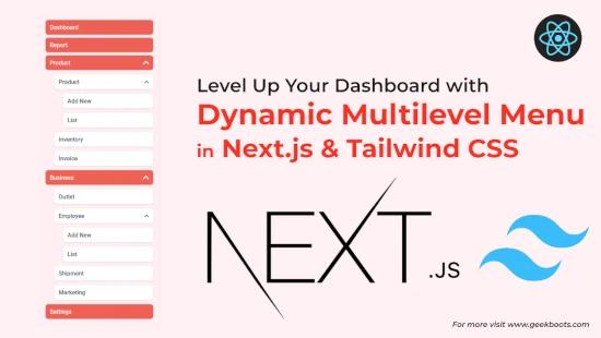 Building Dashboard Menus with Recursive React Component for Next.JS