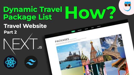 How to Iterate Array Object for Travel Package List Using React.js for Next.JS