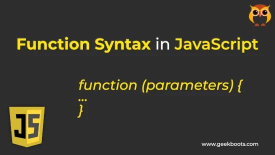 Understanding Various Syntax of Functions in JavaScript for JavaScript