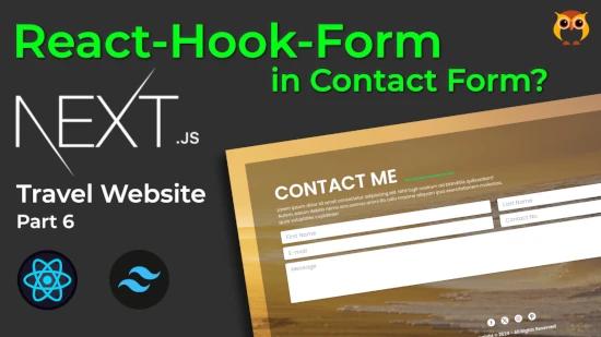 How to Use React Hook Form to Submit a Form in Next.js for Next.JS