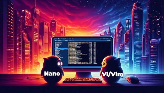 Most Popular Terminal Editors: Vi/Vim vs. Nano