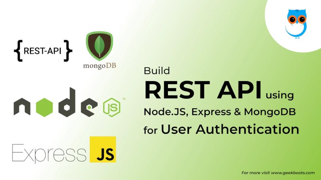 Rest API for Login & Registration Using Nodejs Express.js and MongoDB | Step by Step Tutorial | Geekboots