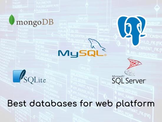 5 best database for your website and Web App