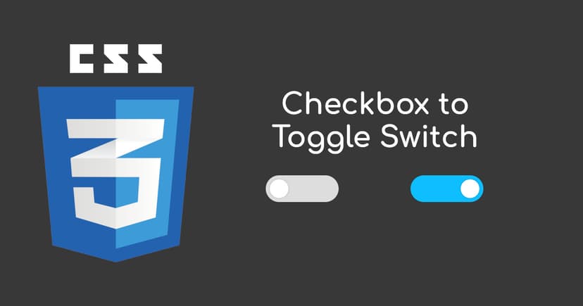 Checkbox to toggle switch