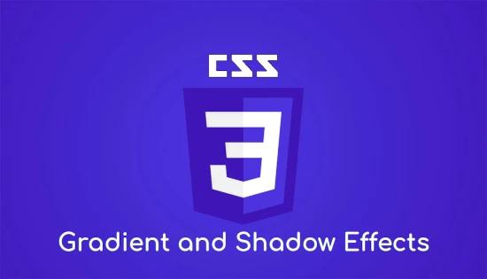 CSS3 gradient and shadow in more details