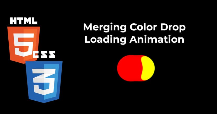Merging Color Drop Preloader