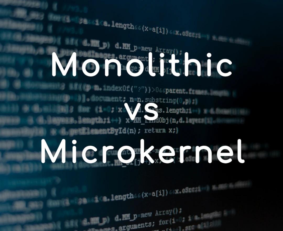 Difference between Monolithic and Micro Kernel
