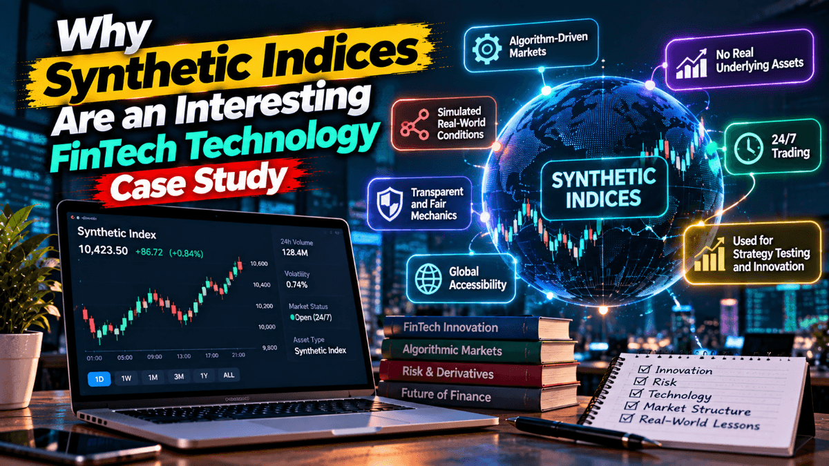 Why Synthetic Indices Are an Interesting FinTech Technology Case Study