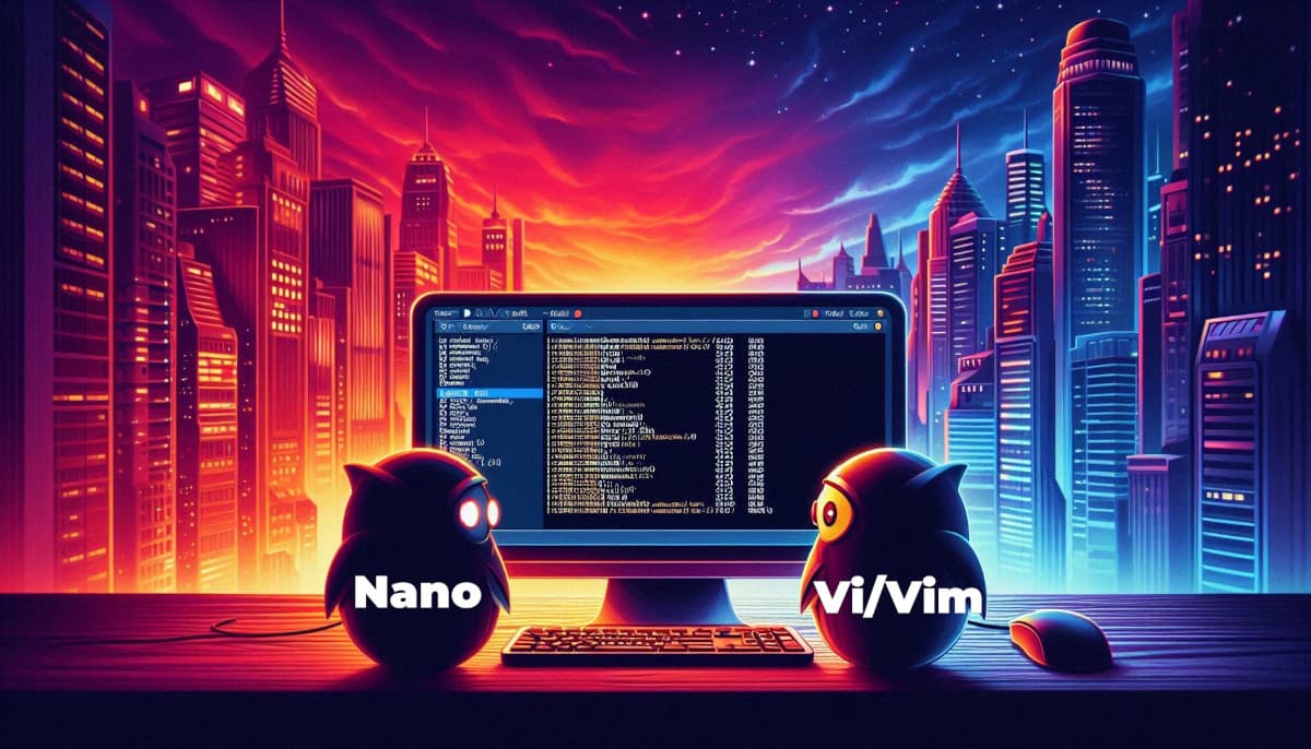 Most Popular Terminal Editors: Vi/Vim vs. Nano