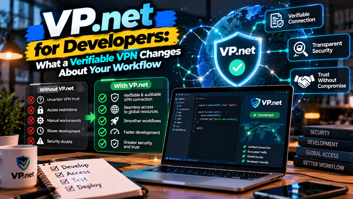 VP.net for Developers: What a Verifiable VPN Changes About Your Workflow