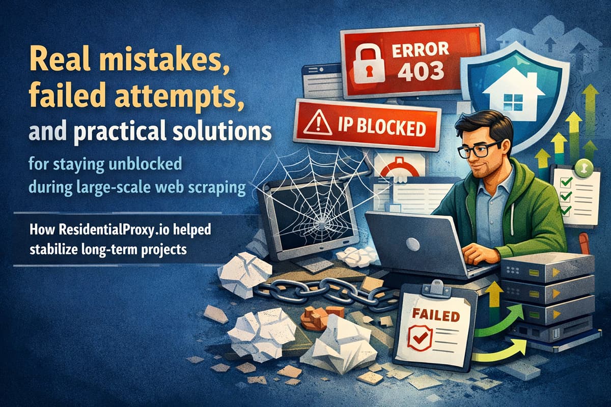 Avoiding IP Bans: Lessons Learned From Large-Scale Scraping