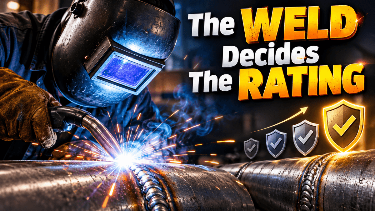 The Weld Decides The Rating